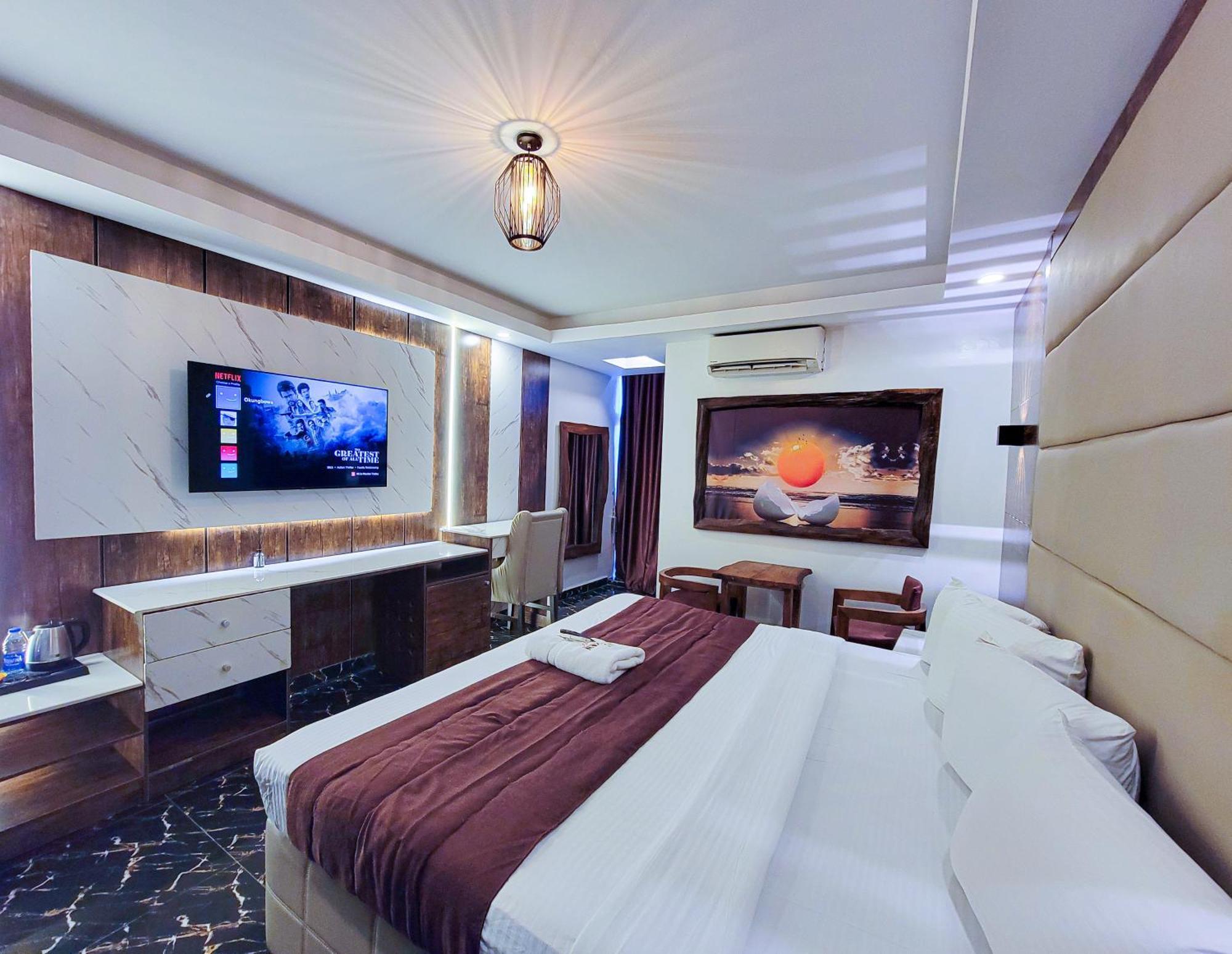Presken Hotels @ Victoria Island Apese ภายนอก รูปภาพ